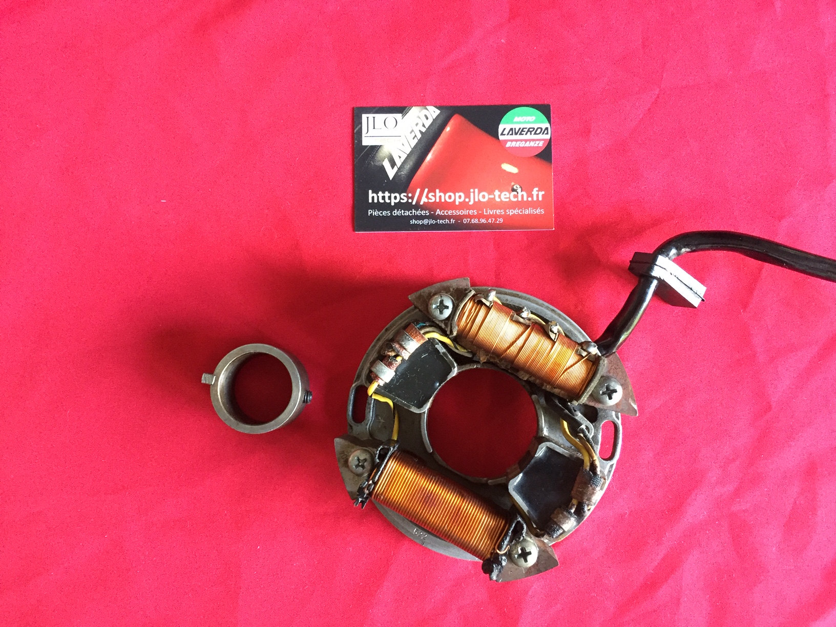 Stator et rotor Bosch pour allumage HKZ Laverda 1000 / Stator and rotor