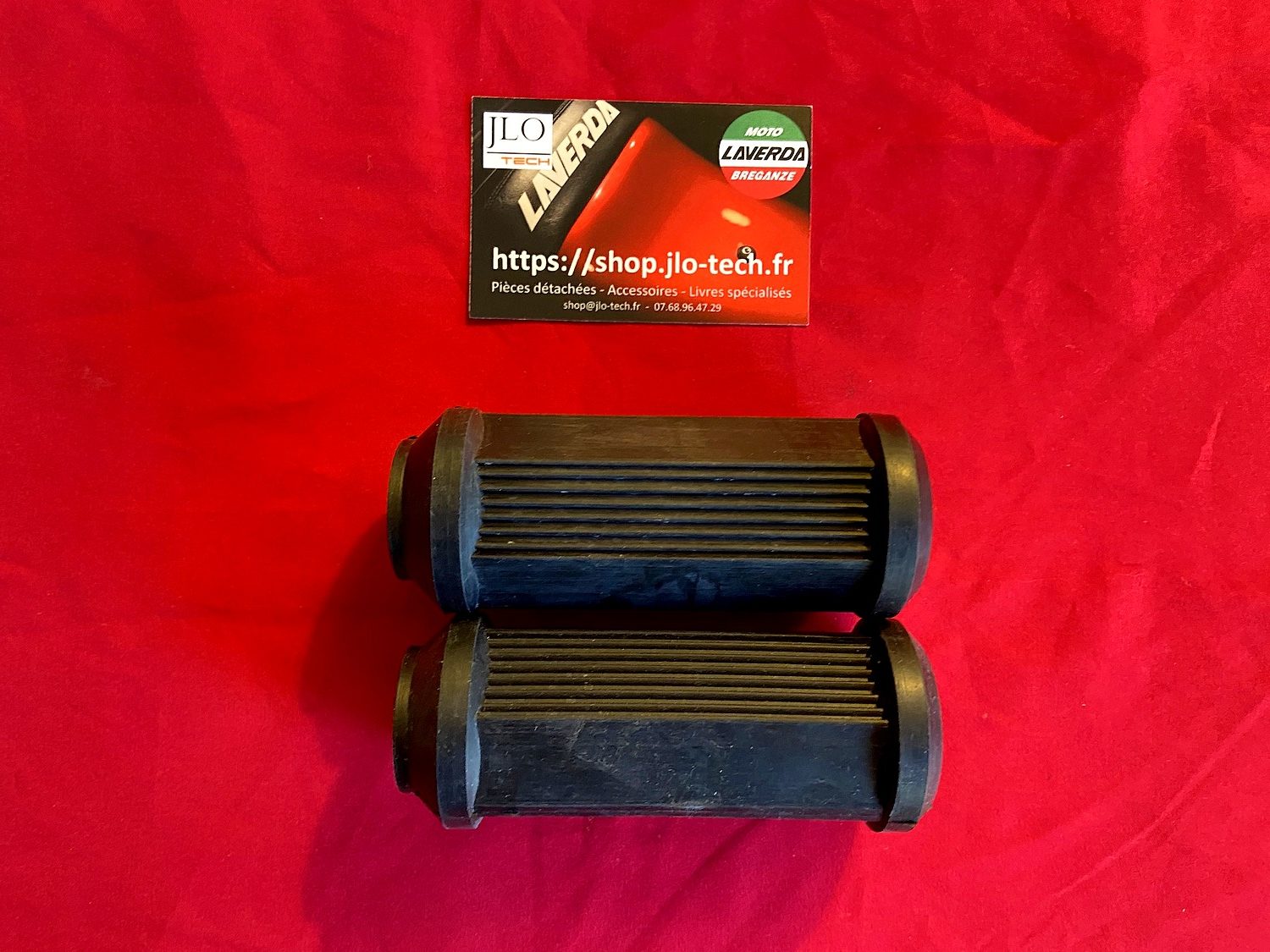 Paire De Manchons Caoutchouc Pour Leviers Campagnolo Vintage - Rouge Foncé, état Sound